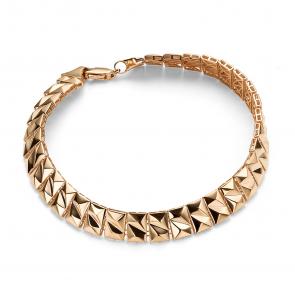 Золотой браслет ЮЗ Корона К1-FBLK 597 фото